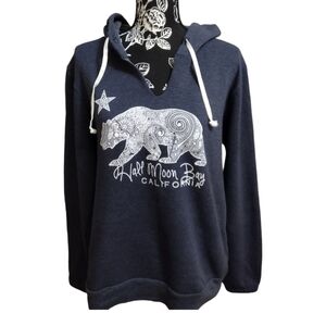 Half Moon Bay, California Paisley Hoodie